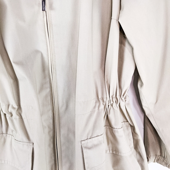 London Fog Women's Trench Coat Cinched Waist 2XL - Picture 4 of 13